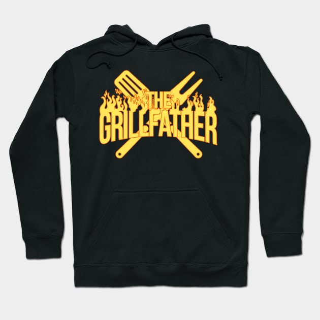 The Grillfather My Father Barbeque Hoodie by Design Malang